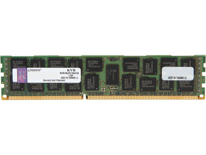 Kingston 16GB 240-Pin DDR3 SDRAM ECC Registered DDR3 1600 (PC3 12800) Server Memory Model KVR16LR11D4/16