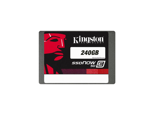 Kingston E50 2.5" 240GB SATA MLC Internal Solid State Drive (SSD) SE50S37/240G