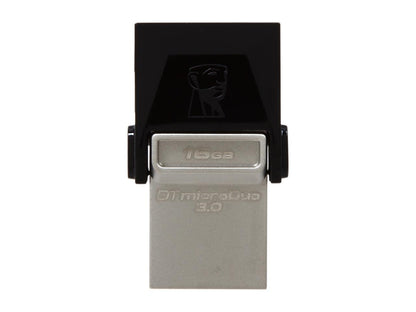 Kingston 16GB Data Traveler Micro Duo OTG USB 3.0 Flash Drive (DTDUO3/16GB)