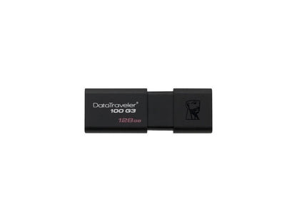 Kingston 128GB DataTraveler 100 G3 USB 3.0 Flash Drive (DT100G3/128GB)
