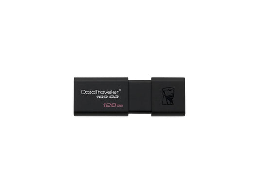 Kingston 128GB DataTraveler 100 G3 USB 3.0 Flash Drive (DT100G3/128GB)