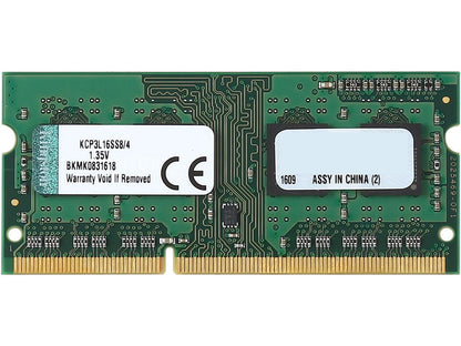 Kingston 4GB DDR3 1600 (PC3 12800) System Specific Memory Model KCP3L16SS8/4