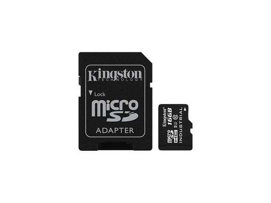 Kingston 16GB MicroSDHC UHS-I/U1 Class 10 Memory Card with Adapter (SDCIT/16GB)