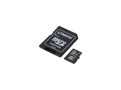 Kingston 16GB MicroSDHC UHS-I/U1 Class 10 Memory Card with Adapter (SDCIT/16GB)