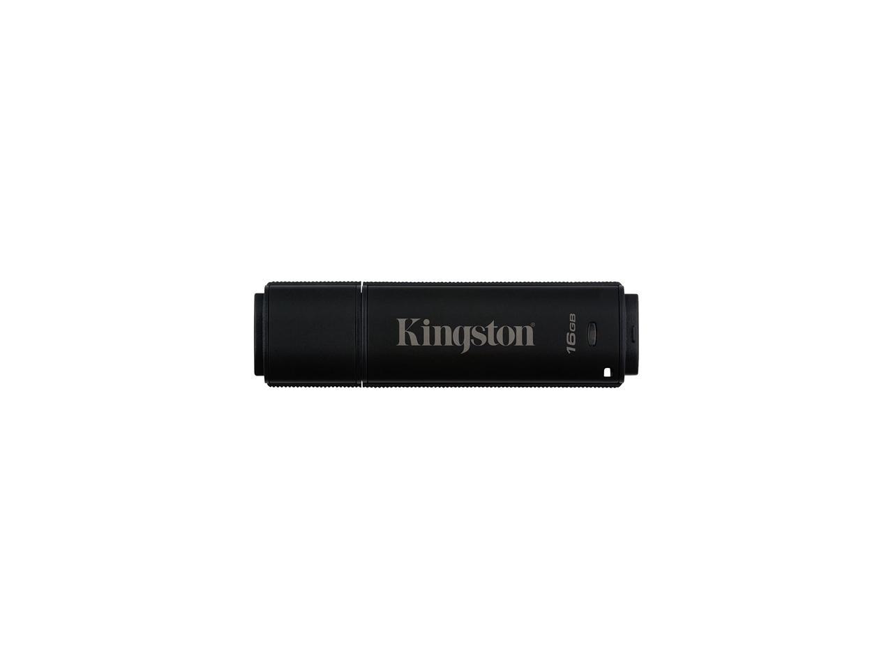 Kingston DataTraveler 4000G2 with Management 16GB USB Flash Drive 256bit AES Encryption Model DT4000G2DM/16GB