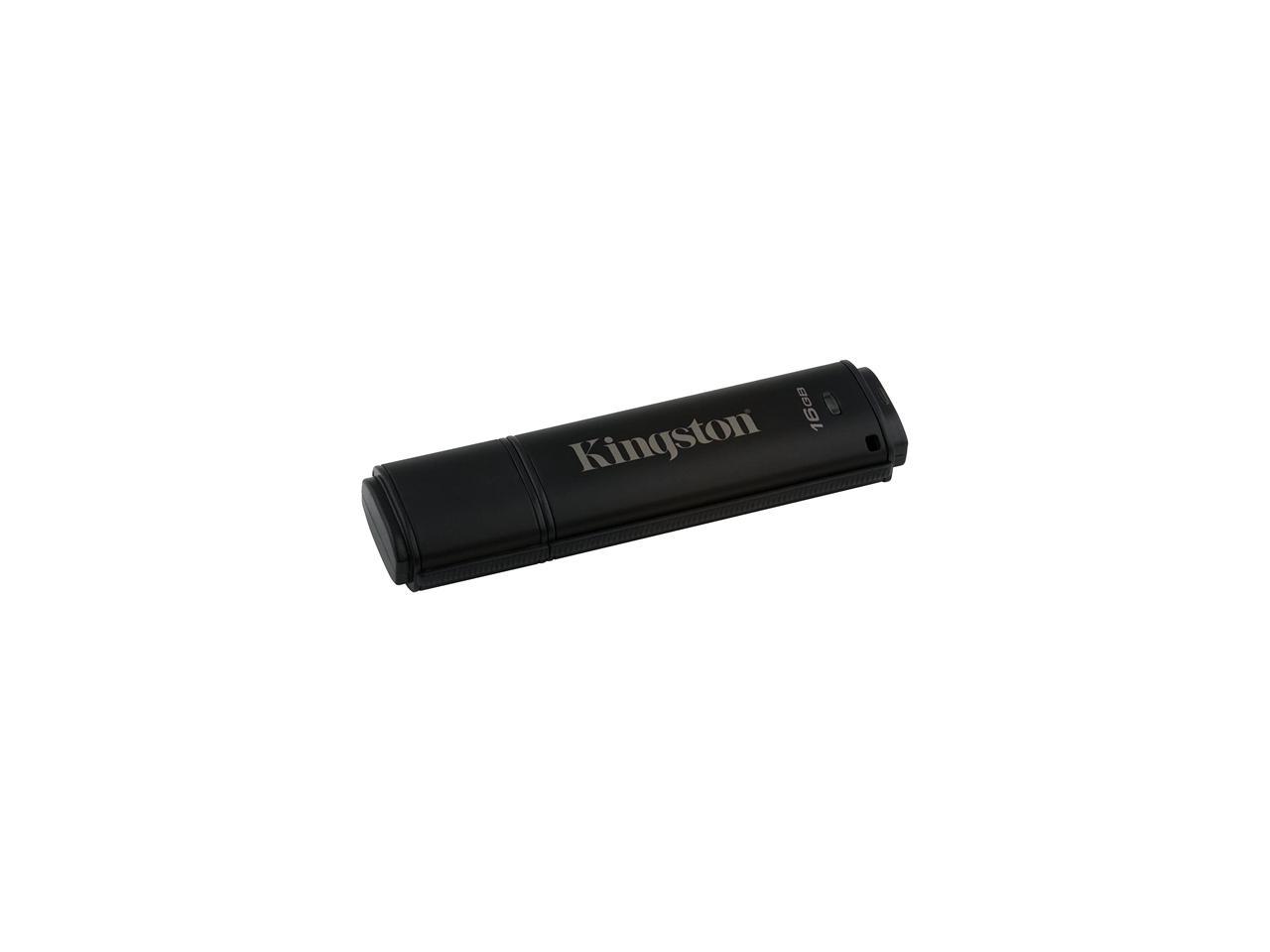 Kingston DataTraveler 4000G2 with Management 16GB USB Flash Drive 256bit AES Encryption Model DT4000G2DM/16GB