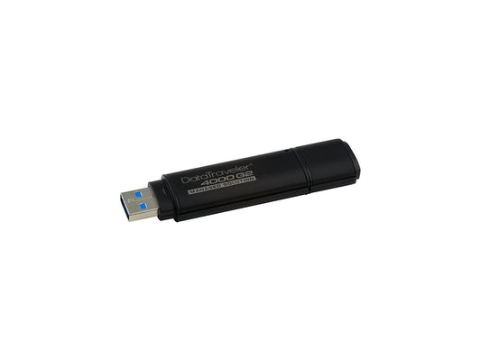 Kingston DataTraveler 4000G2 with Management 16GB USB Flash Drive 256bit AES Encryption Model DT4000G2DM/16GB