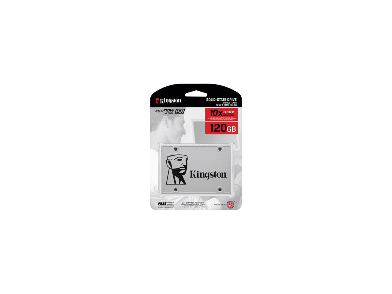 Kingston SSDNow UV400 2.5" 120GB SATA III TLC Internal Solid State Drive (SSD) SUV400S37/120G