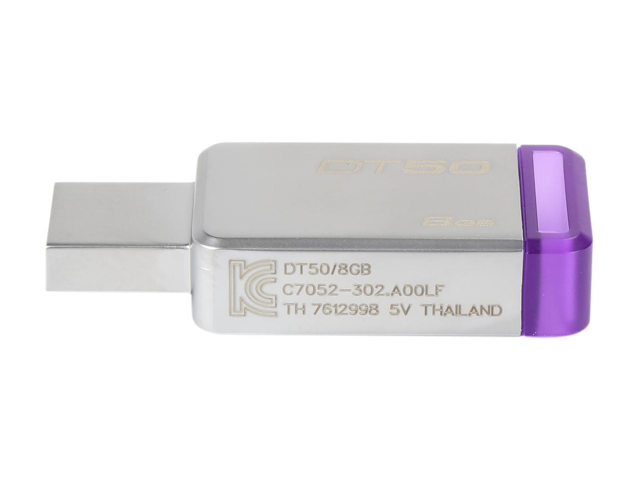 Kingston 8GB DataTraveler 50 USB 3.0 Flash Drive (DT50/8GB)