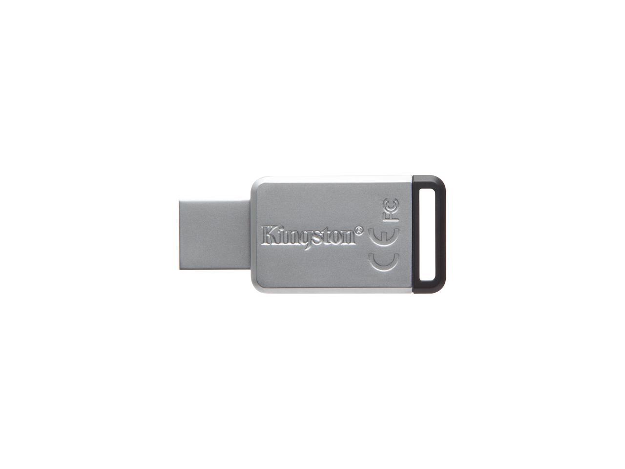 Kingston 128GB DataTraveler 50 USB 3.0 Flash Drive, Speed Up to 100MB/s (DT50/128GB)