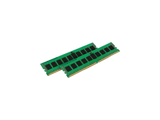 Kingston ValueRAM 16GB (2 x 8GB) DDR4 2400 RAM (Desktop Memory) DIMM (288-Pin) KVR24N17S8K2/16