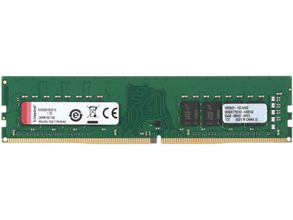 Kingston ValueRAM 16GB (1 x 16GB) DDR4 2666MHz DRAM (Desktop Memory) CL19 1.2V DIMM (288-pin) KVR26N19D8/16