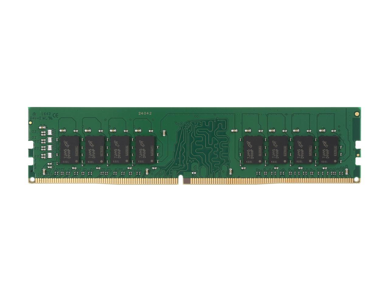 Kingston ValueRAM 16GB (1 x 16GB) DDR4 2666MHz DRAM (Desktop Memory) CL19 1.2V DIMM (288-pin) KVR26N19D8/16