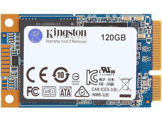 Kingston UV500 mSATA 120GB SATA III 3D TLC SUV500MS/120G