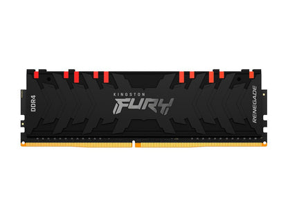 Kingston FURY Renegade RGB 16GB (2 x 8GB) 288-Pin PC RAM DDR4 3600 (PC4 28800) Desktop Memory Model KF436C16RBAK2/16