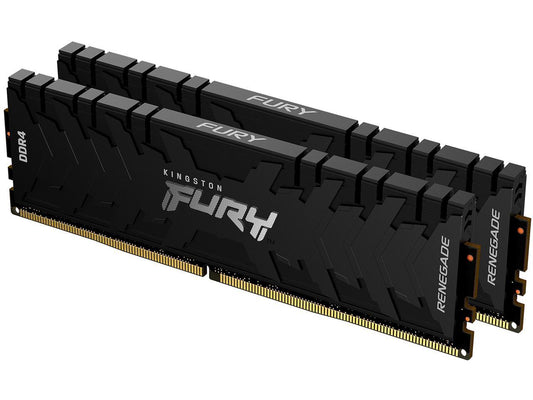 Kingston FURY Renegade 16GB (2 x 8GB) 288-Pin PC RAM DDR4 4000 (PC4 32000) Desktop Memory Model KF440C19RBK2/16