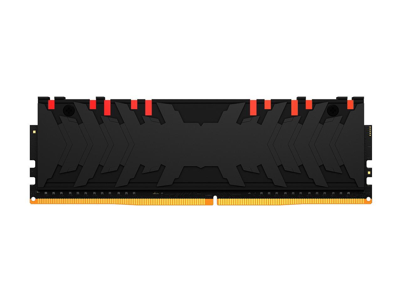 Kingston FURY Renegade RGB 16GB (2 x 8GB) 288-Pin PC RAM DDR4 4000 (PC4 32000) Desktop Memory Model KF440C19RBAK2/16