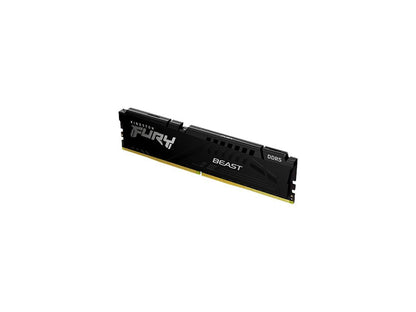 Kingston FURY Beast 16GB 288-Pin PC RAM DDR5 5200 (PC5 41600) Desktop Memory Model KF552C40BB-16