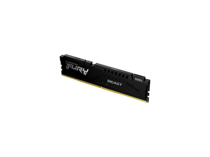 Kingston FURY Beast 16GB 288-Pin PC RAM DDR5 4800 (PC5 38400) Desktop Memory Model KF548C38BB-16