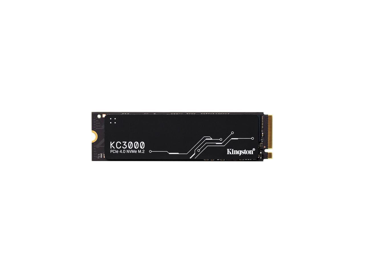 Kingston KC3000 M.2 2280 2048GB PCIe 4.0 x4 NVMe 3D TLC Internal Solid State Drive (SSD) SKC3000D/2048G