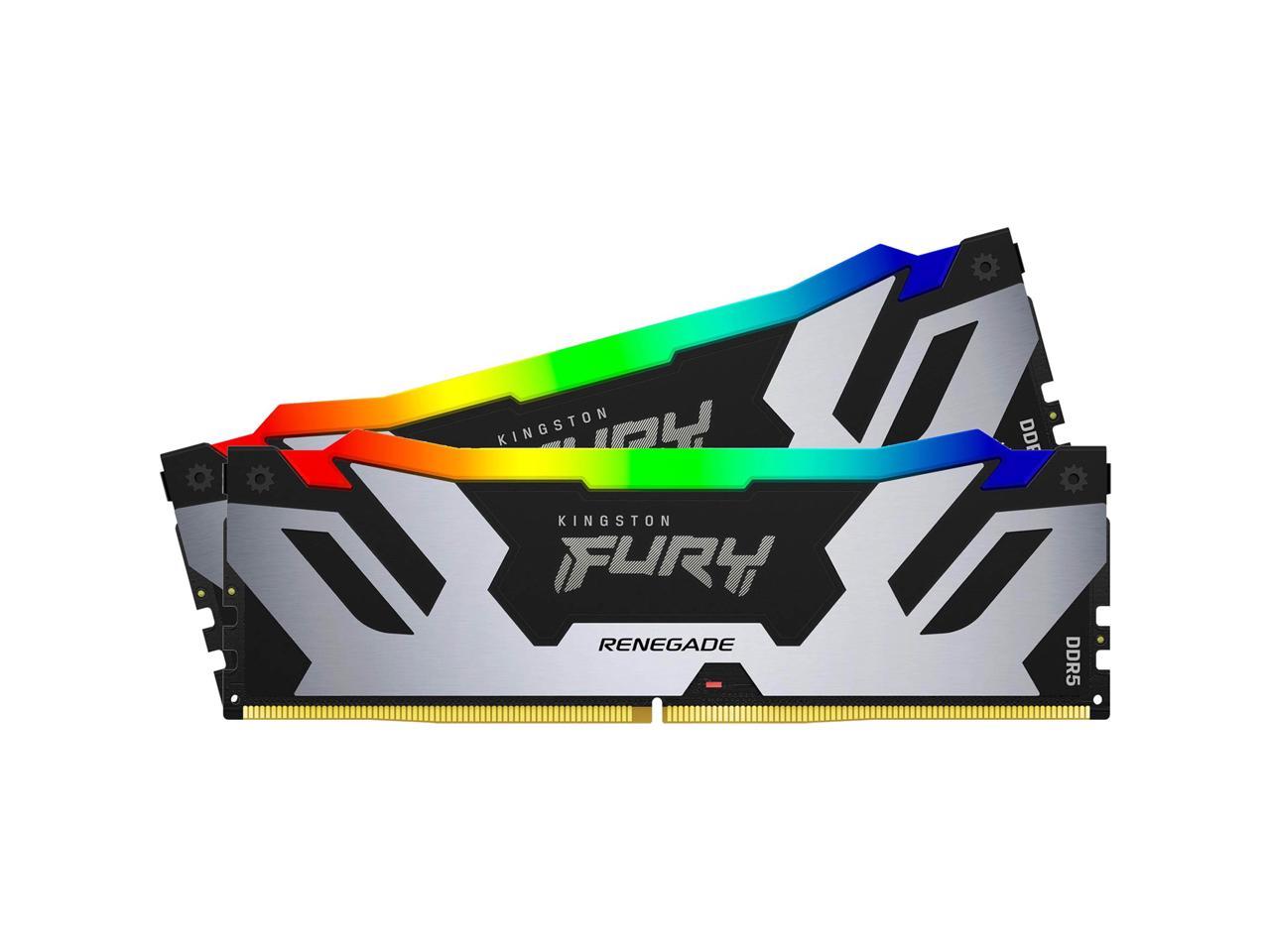 Kingston FURY 32GB (2 x 16GB) DDR5 6000 (PC5 48000) Memory (Desktop Memory) Model KF560C32RSAK2-32