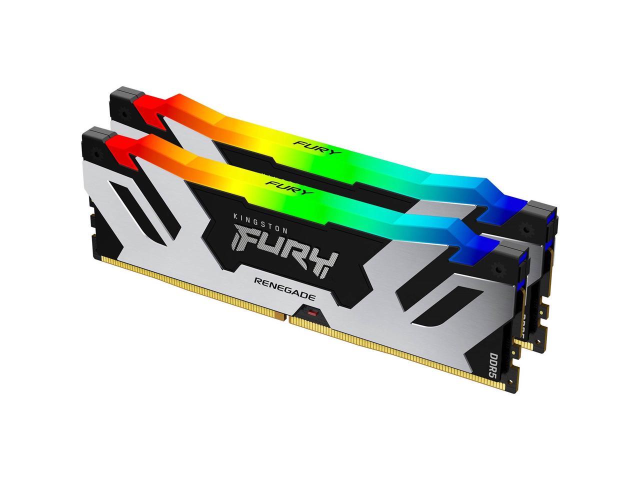 Kingston FURY 32GB (2 x 16GB) DDR5 6000 (PC5 48000) Memory (Desktop Memory) Model KF560C32RSAK2-32