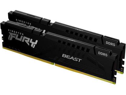 Kingston Fury Beast 64GB (2 x 32GB) 288-Pin DDR5 6000MHz Memory Kit