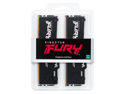 Kingston FURY Beast 64GB (2 x 32GB) 288-Pin PC RAM DDR5 5600 (PC5 44800) Desktop Memory