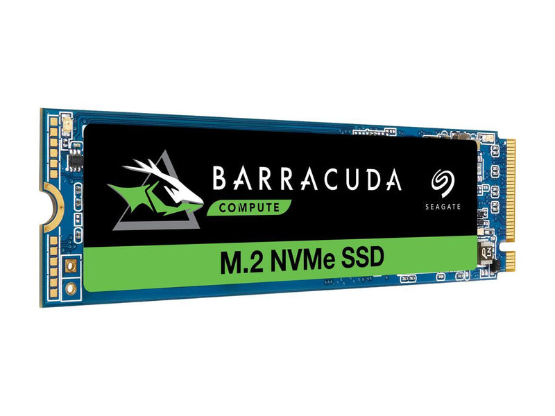 Seagate BarraCuda 510 M.2 2280 500GB PCIe G3 x4, NVMe 1.3 3D TLC Internal Solid State Drive (SSD) ZP500CM3A001