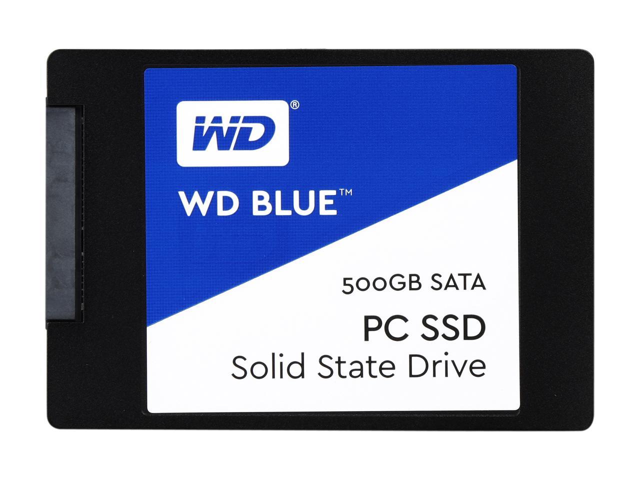 WD Blue 500GB Internal SSD Solid State Drive - SATA 6Gb/s 2.5 Inch - WDS500G1B0A