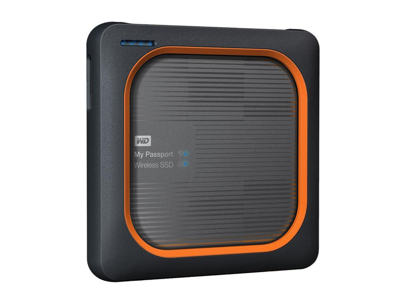 WD 500GB My Passport Wireless SSD External Portable Drive - One-touch SD Card Backup, AC Wi-Fi, USB 3.0, Mobile Access & 4K Streaming