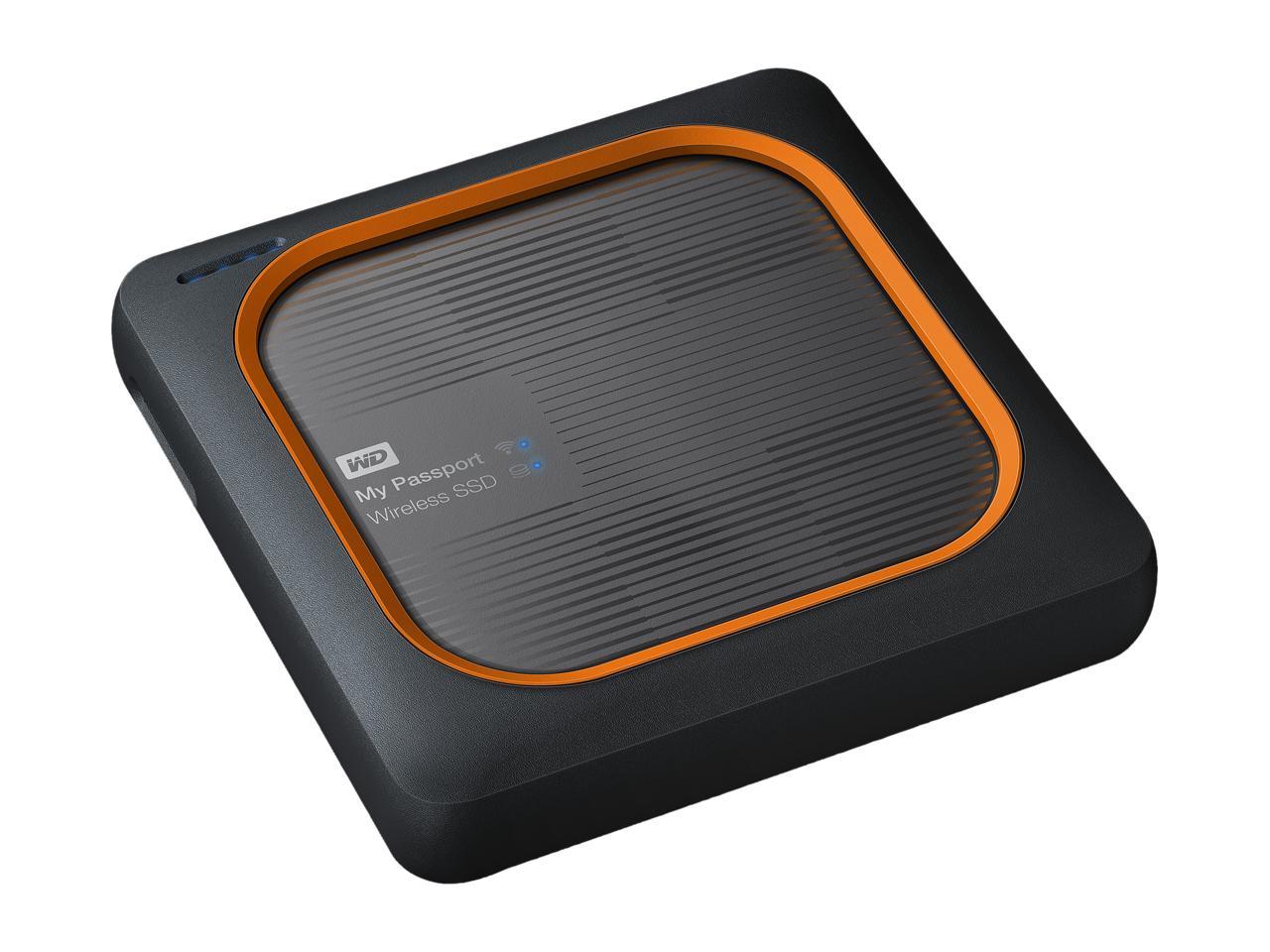 WD 1TB My Passport Wireless SSD External Portable Drive - One-touch SD Card Backup, AC Wi-Fi, USB 3.0, Mobile Access & 4K Streaming