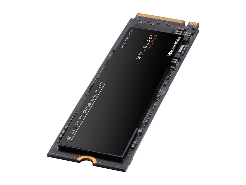 Western Digital WD BLACK SN750 NVMe M.2 2280 1TB PCI-Express 3.0 x4 64-layer 3D NAND Internal Solid State Drive (SSD) WDS100T3X0C
