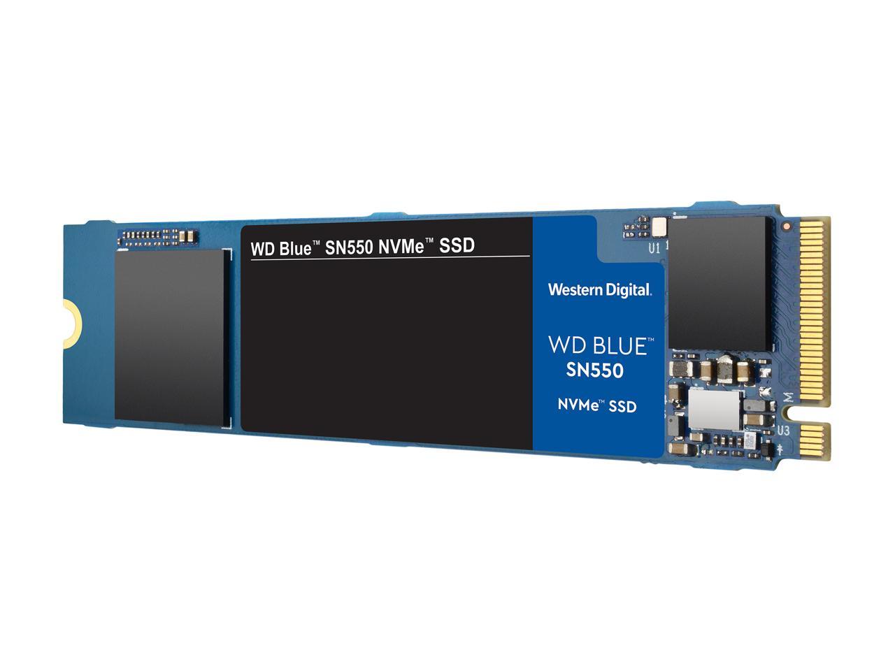 Western Digital WD Blue SN550 NVMe M.2 2280 1TB PCI-Express 3.0 x4 3D NAND Internal Solid State Drive (SSD) WDS100T2B0C