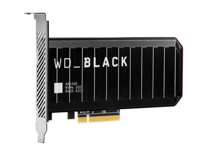 Western Digital WD BLACK AN1500 NVMe AIC 4TB PCI-Express 3.0 x8 Internal Solid State Drive (SSD) WDS400T1X0L