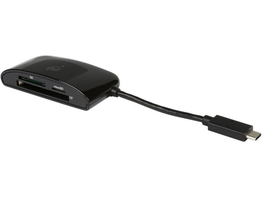 IOGEAR GFR3C13 USB 3.1 USB-C 3-Slot Card Reader/Writer