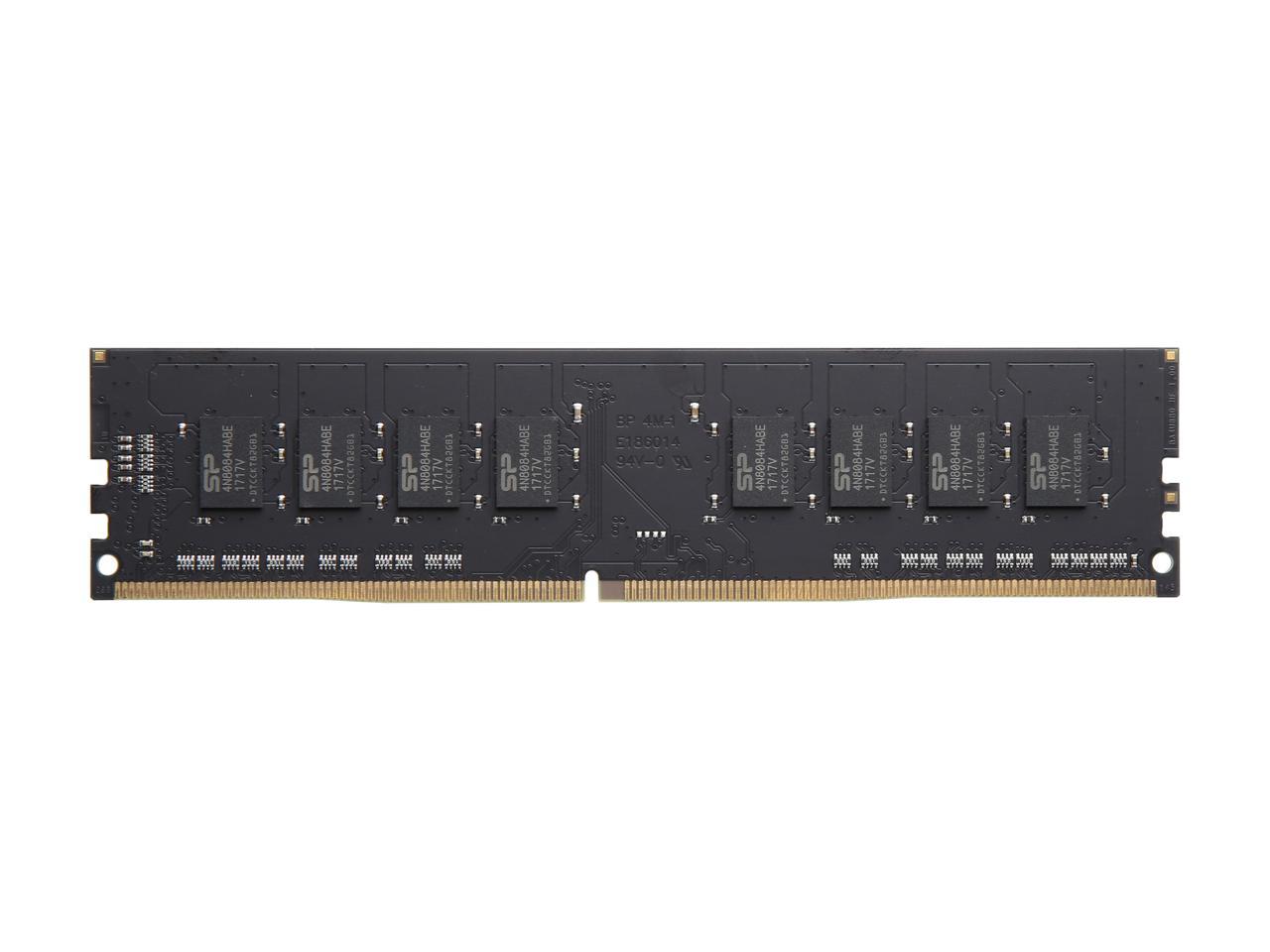 Silicon Power 16GB 288-Pin DDR4 SDRAM DDR4 2400 (PC4 19200) Desktop Memory Model SP016GBLFU240B02