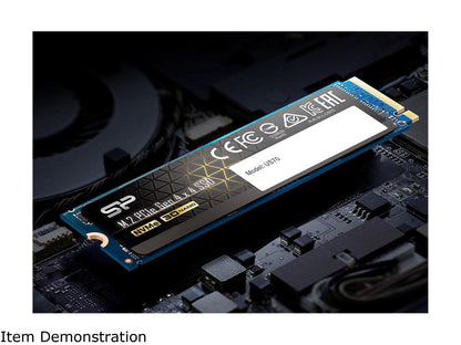Silicon Power US70 M.2 2280 2TB PCI-Express 4.0 x4, NVMe 1.3 3D NAND Internal Solid State Drive (SSD) SP02KGBP44US7005