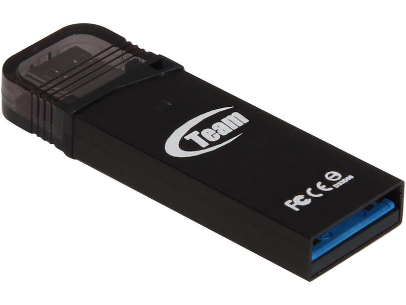 Team M132 64GB USB 3.0 Flash Drive With OTG Support Model TM13264GB01