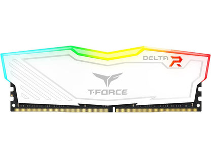 Team T-Force Delta RGB 16GB 288-Pin DDR4 SDRAM DDR4 2666 (PC4 21300) Desktop Memory Model TF4D416G2666HC15B01