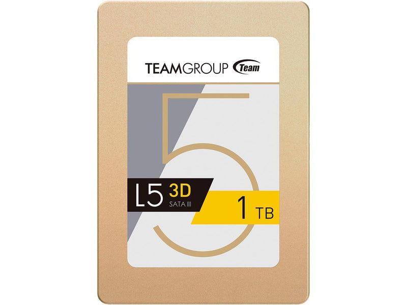 Team Group L5 3D 2.5" 1TB SATA III 3D NAND Internal Solid State Drive (SSD) T253TD001T3C101