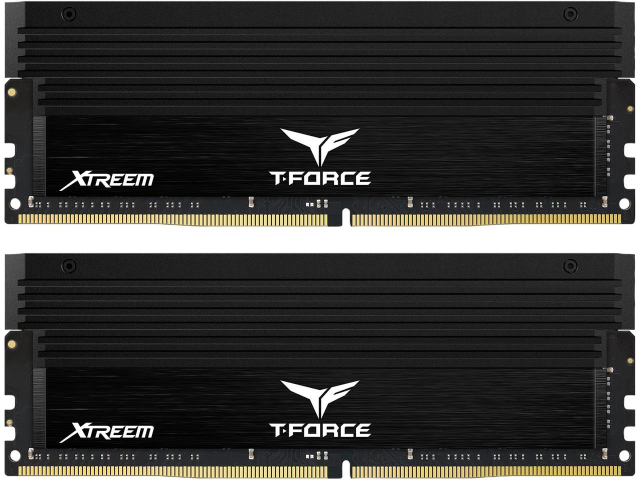 Team T-Force XTREEM 16GB (2 x 8GB) 288-Pin DDR4 SDRAM DDR4 4300 (PC4 34400) Intel XMP 2.0 Desktop Memory Model TXKD416G4300HC18EDC01