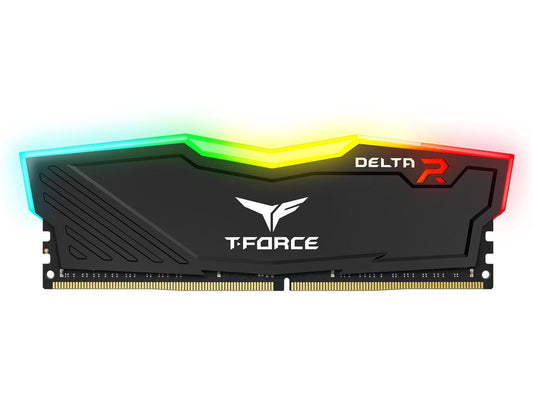 Team T-Force Delta RGB 16GB (2 x 8GB) 288-Pin DDR4 SDRAM DDR4 3200 (PC4 25600) Intel XMP 2.0 Desktop Memory Model TF3D416G3200HC16CDC01