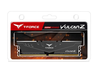 Team T-FORCE VULCAN Z 8GB 288-Pin DDR4 SDRAM DDR4 3000 (PC4 24000) Intel XMP 2.0 Desktop Memory Model TLZGD48G3000HC16C01