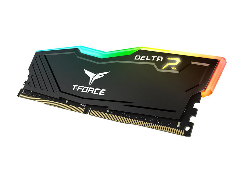 Team T-Force Delta RGB 32GB (2 x 16GB) 288-Pin DDR4 SDRAM DDR4 3200 (PC4 25600) Desktop Memory Model TF3D432G3200HC16CDC01