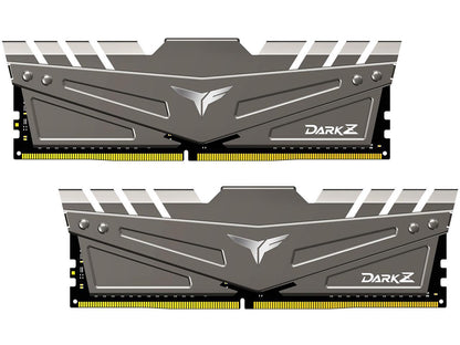 Team T-FORCE DARK Z 32GB (2 x 16GB) 288-Pin DDR4 SDRAM DDR4 3200 (PC4 25600) Intel XMP 2.0 Desktop Memory Model TDZGD432G3200HC16CDC01