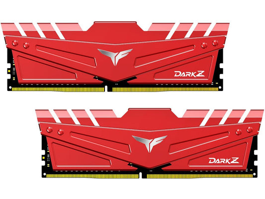 Team T-FORCE DARK Z 16GB (2 x 8GB) 288-Pin DDR4 SDRAM DDR4 3600 (PC4 28800) Desktop Memory Model TDZRD416G3600HC18JDC01