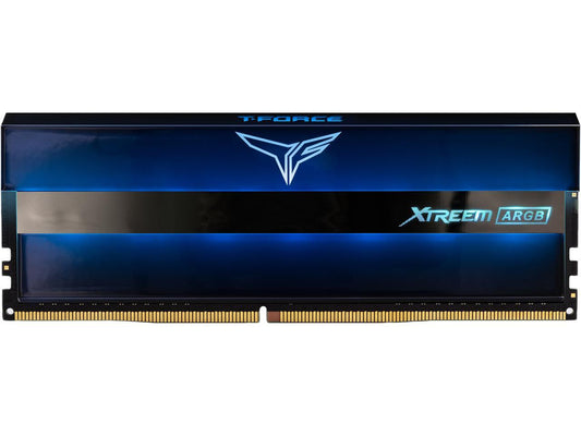 Team T-Force XTREEM ARGB 16GB (2 x 8GB) 288-Pin DDR4 SDRAM DDR4 3600 (PC4 28800) Desktop Memory Model TF10D416G3600HC14CDC01