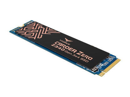 Team T-FORCE CARDEA ZERO Z340 M.2 2280 1TB PCIe Gen3 x4 with NVMe 1.3 Internal Solid State Drive (SSD) TM8FP9001T0C311