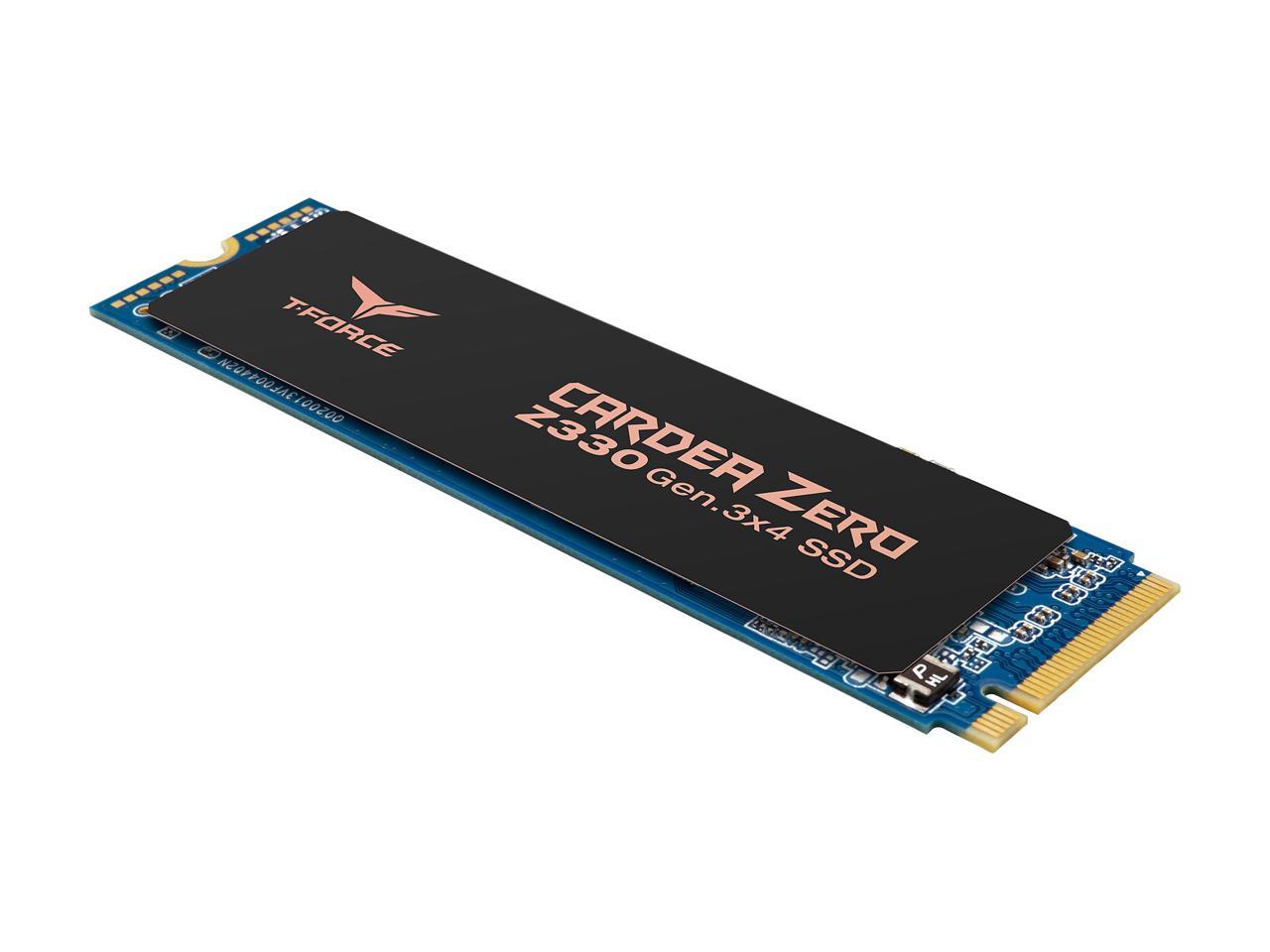 Team T-FORCE CARDEA ZERO Z330 M.2 2280 512GB PCIe Gen3 x4 with NVMe 1.3 Internal Solid State Drive (SSD) TM8FP8512G0C311